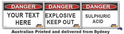 Danger Safety Signs