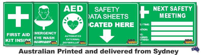 First Aid - Emergency Signs