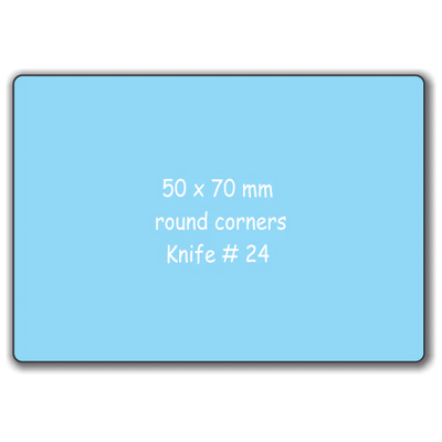 Business Card Fridge Magnets - 50mm x 70mm Round Corners