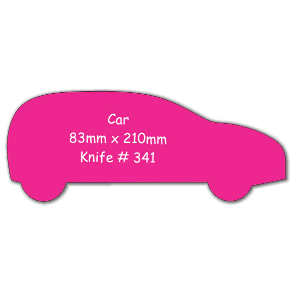 Tradie & Transport Fridge Magnets - 83 x 210 Car