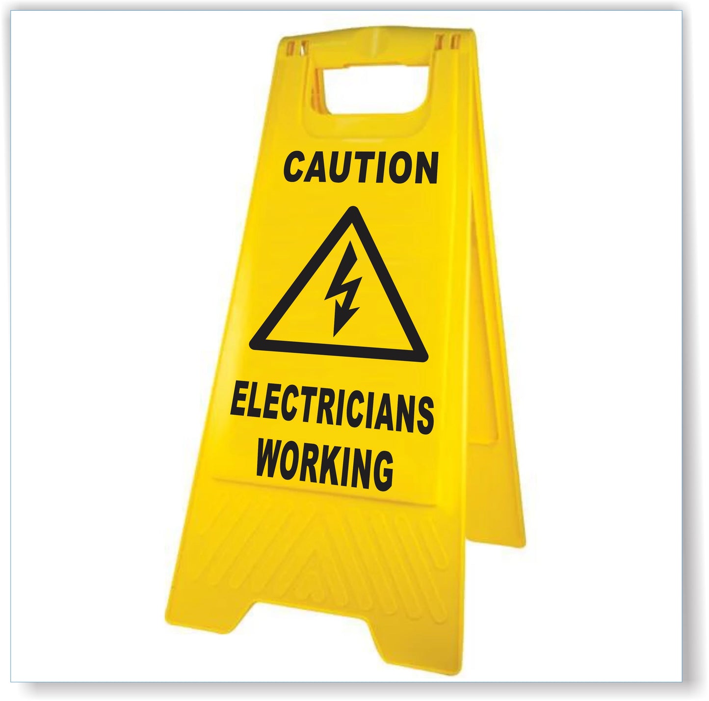 Caution Electricians Working Sign
