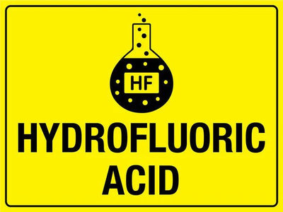 Hydrofluoric Acid Sign