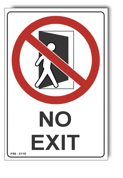 No Exit Sign