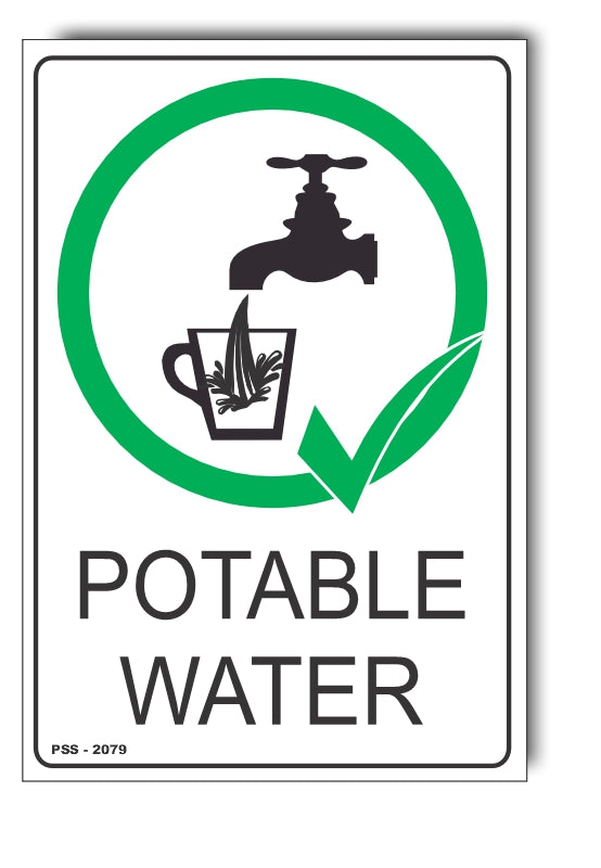 Potable Water Sign