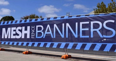 Custom Printed Temporary Fence Mesh Roll 1.6m x 50m