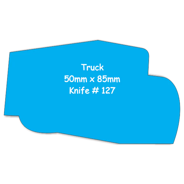 Tradie & Transport Fridge Magnets - 50 x 85 Truck Magnets