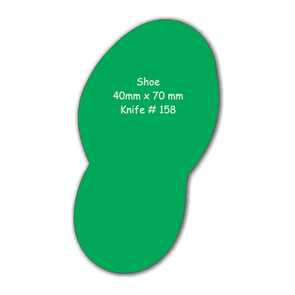 Tradie & Transport Fridge Magnets - 40 x 70 Shoe Shape