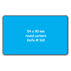 Business Card Fridge Magnets - 54mm x 90mm Round Corners