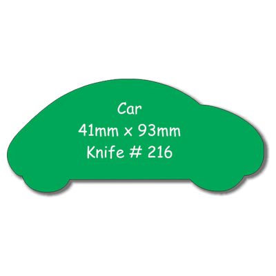 Tradie & Transport Fridge Magnets - 41 x 83 Car Shape