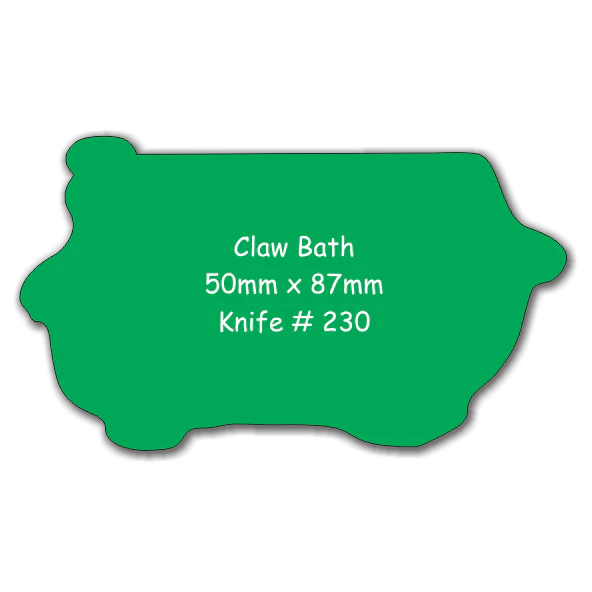 Tradie & Transport Fridge Magnets - 50 x 87 Claw Bath