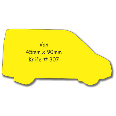Tradie & Transport Fridge Magnets - 46 x 90 Van