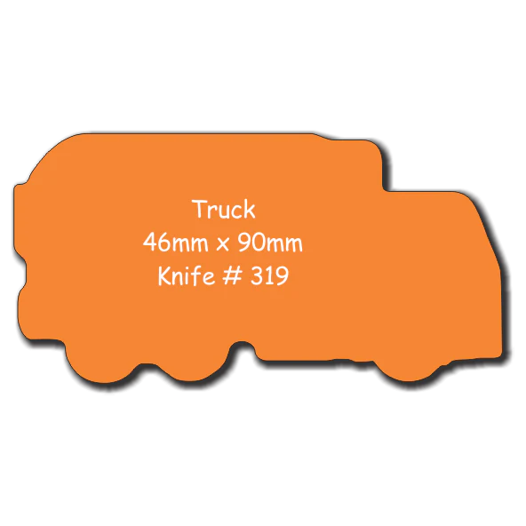 Tradie & Transport Fridge Magnets - 45 x 90 Truck