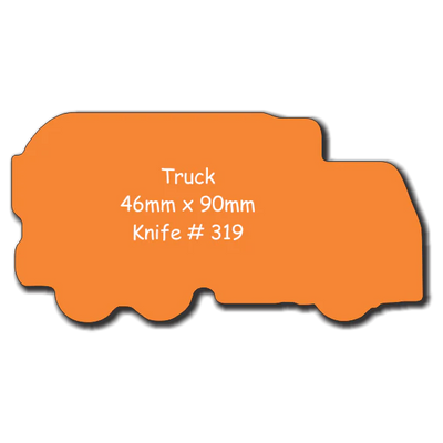 Tradie & Transport Fridge Magnets - 45 x 90 Truck