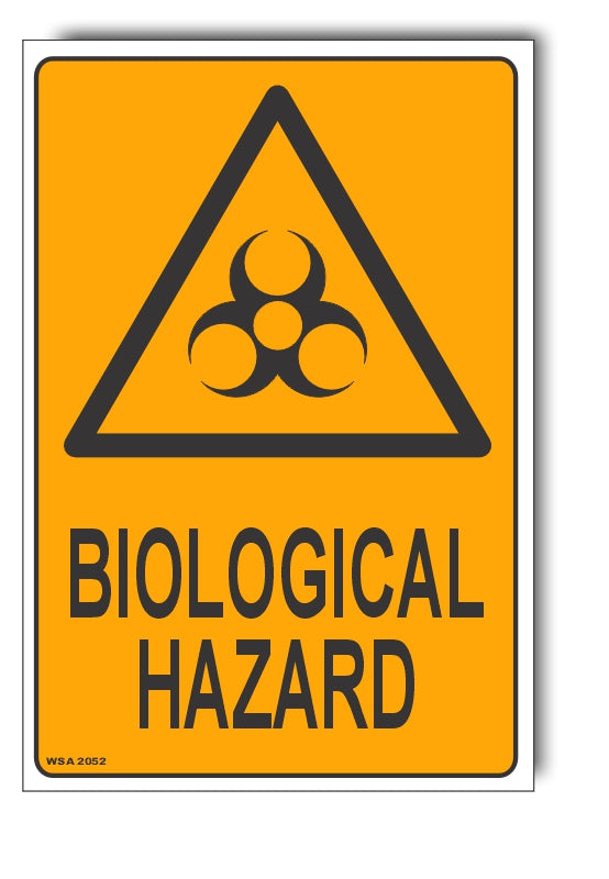 Biological Hazard Warning Sign