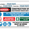 Construction Owner Builder Combination Sign