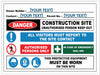 Construction Owner Builder Combination Sign