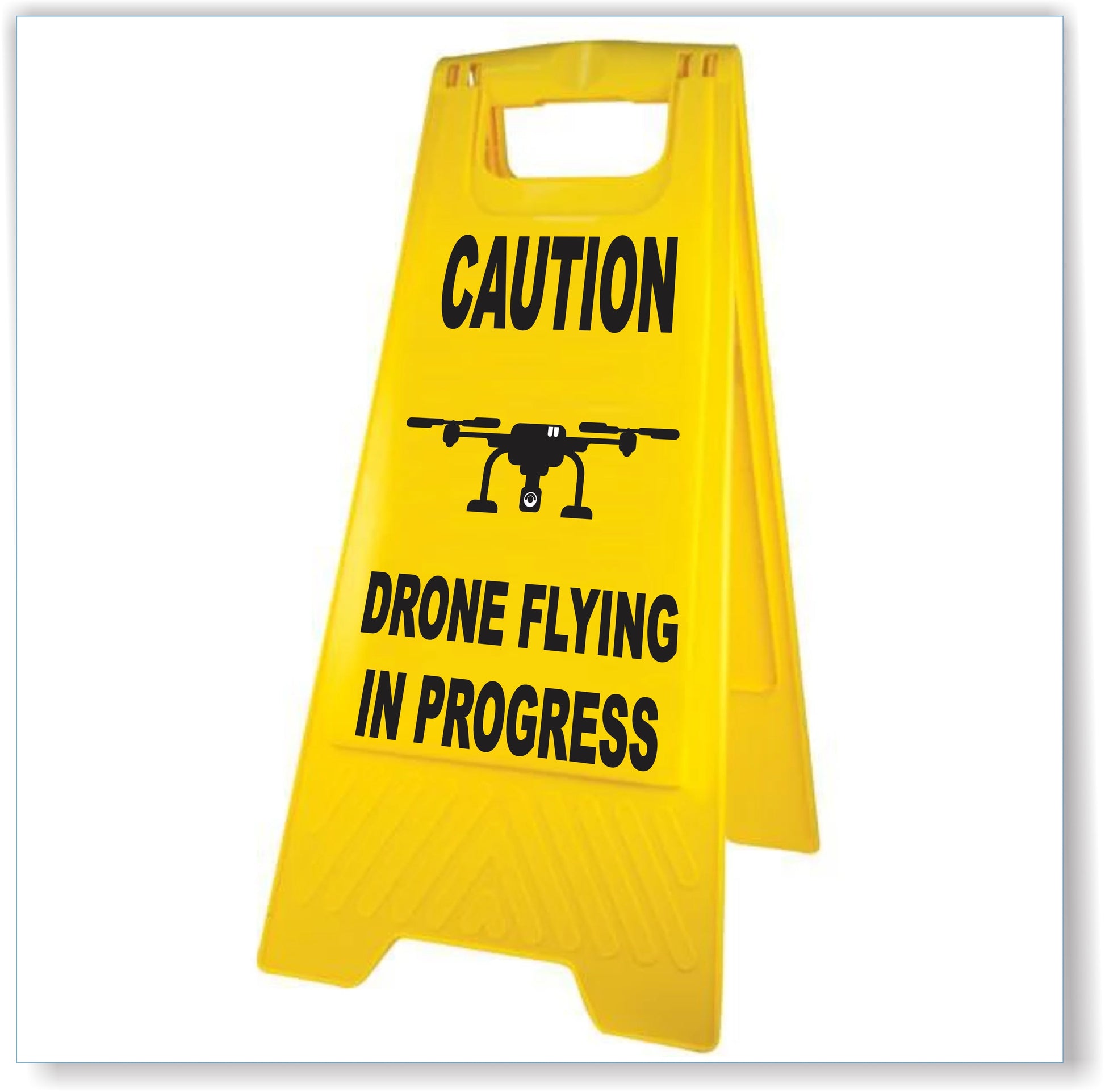 Caution Drone Flying In Progress Sign