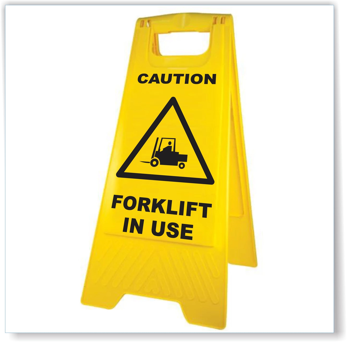 Caution, Forklift In Use A-Frame Stand