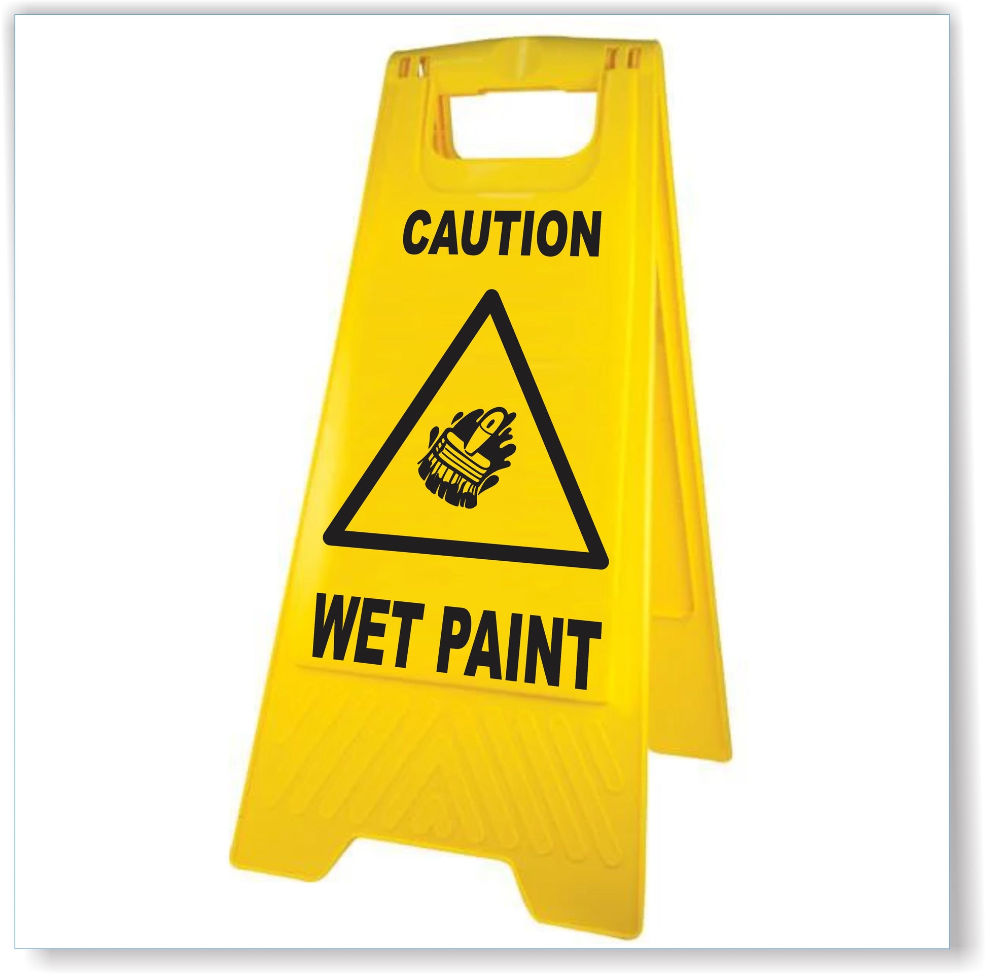 Caution Wet Paint Floor Sign