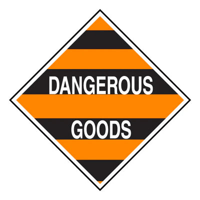 Dangerous Goods Diamond Sign