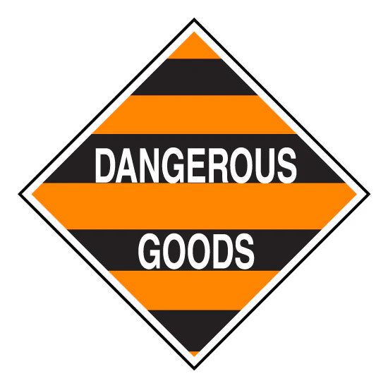 Dangerous Goods Diamond Sign