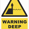 Warning - Deep Slurry Farm Safety Sign