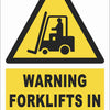 Warning - Forklifts In Operation Farm Safety Sign