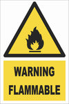 Warning - Flammable Farm Safety Sign