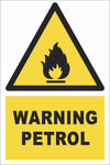 Warning - Petrol Farm Safety Sign