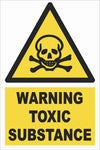 Warning - Toxic Substance Farm Safety Sign