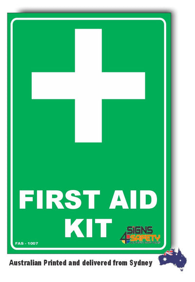 First Aid Kit Sign