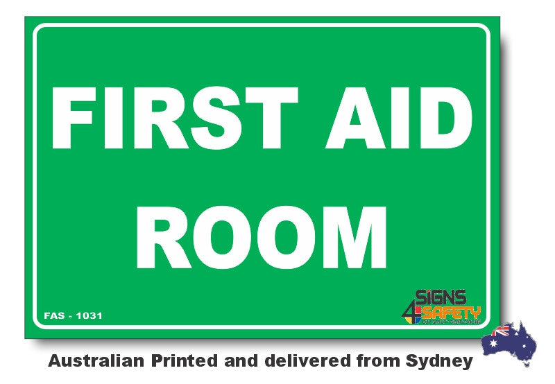 First Aid Kit Room Sign First Aid Room Sign – Signs4Safety