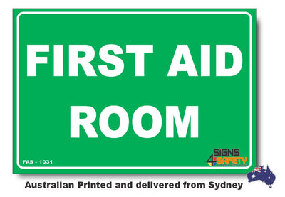 First Aid Room Sign