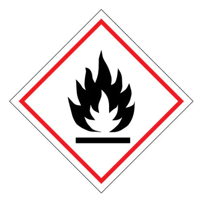 Hazchem Flame - Dangerous Goods Diamond Sign