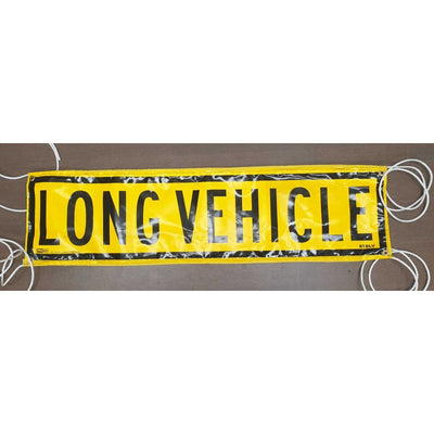 Long Vehicle C2 Reflective Banner - 1180mm x 320mm