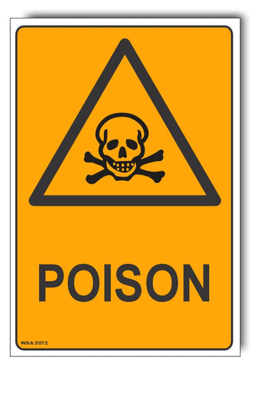 Poison Warning Sign