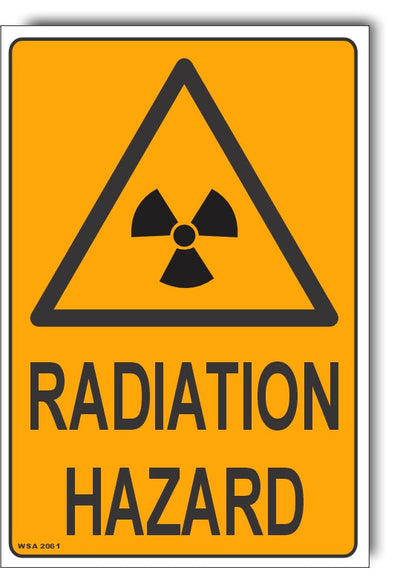 Radiation Hazard Warning Sign