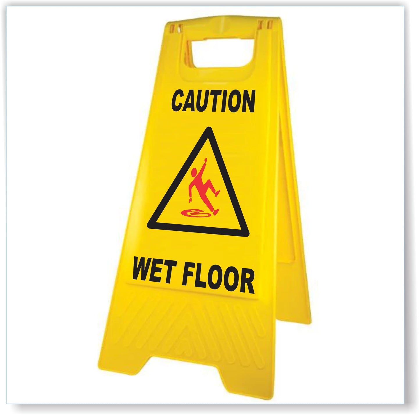 Wet Floor Sign - Yellow A-Frame