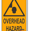 Overhead Hazard Warning Sign