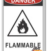 Danger Flammable Sign