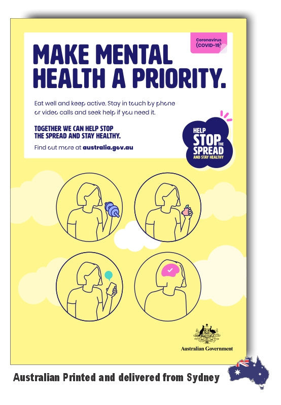 Make Mental Health A Priority Sign