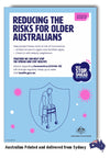 Reducing The Risk For Older Australians Sign