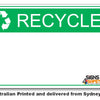 Blank Custom Recycle Sign - Add your text here...