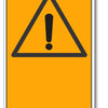 Blank Custom Warning Safety Sign - Add your text here...