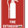 Fire Extinguisher (Pictogram) Sign