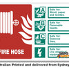 Fire Hose - Standard Fire Extinguisher Sign