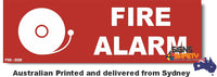 Fire Alarm Small Sign