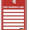 Fire Wardens Are Sign