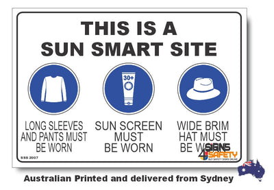 This Is A Sun Smart Site Sign