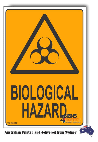 Biological Hazard Warning Sign